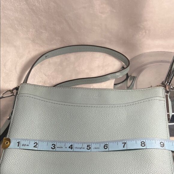 Kate Spade Leather Margaux Med Convertible Crossbody - Hazy Blue - Picture 13 of 14